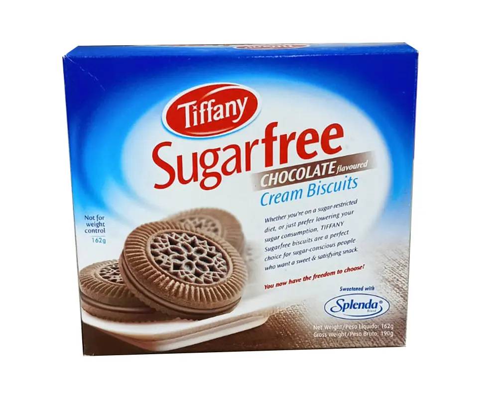 Tiffany Sugar Free Chocolate Cream Biscuit 162gm